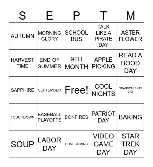 IT'S NOT FALL, YET! Bingo Card