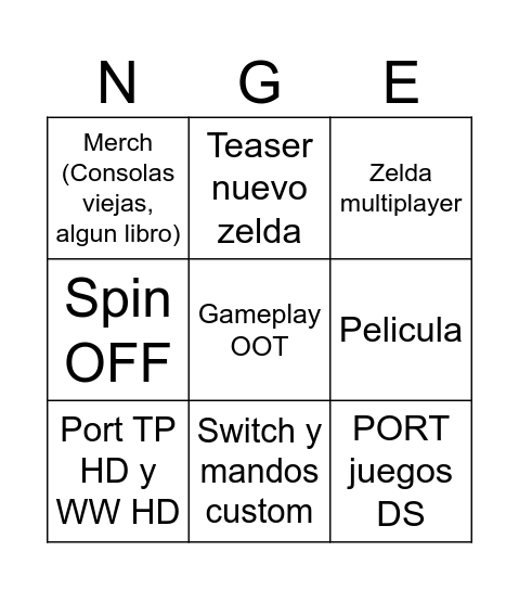 Dingabingo Card