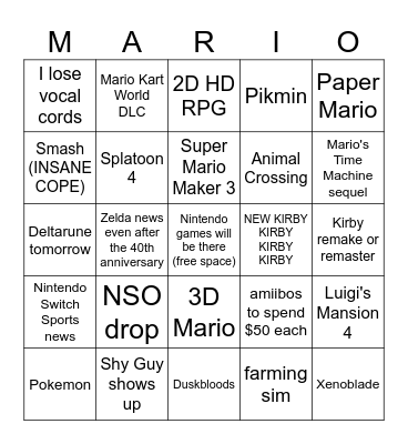 Direct 9.9.2026 Bingo Card