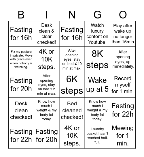 Sep 9 Bingo Card