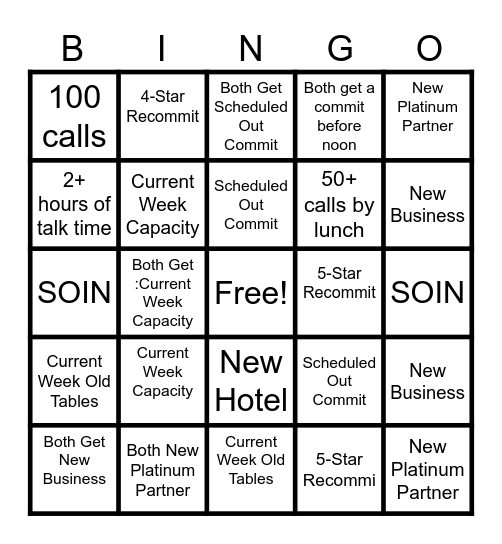 UNLOCK SEPTEMBER Bingo Card