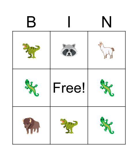 Ral Bingo Card