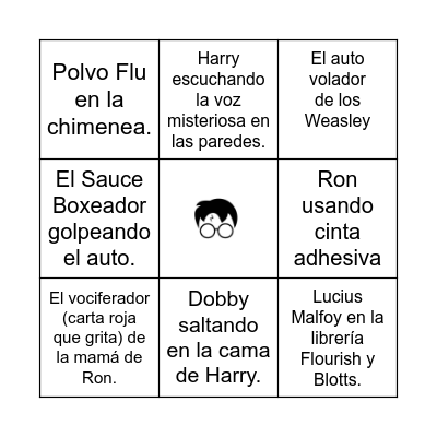 harry potter watching party! Bingo Card