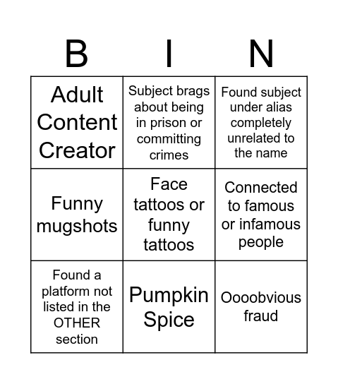 Deskie Bingo Card