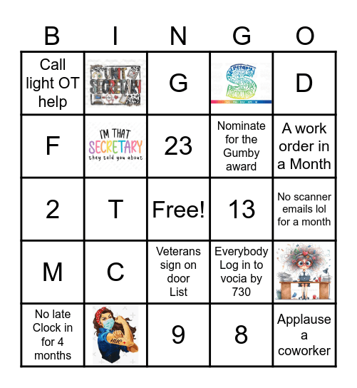 Telemetry Unit US Bingo Card