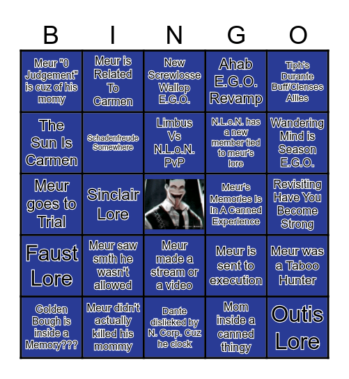 Jorginho's Canto X Predict Bingo Card
