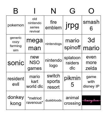 binbenbo direct !!!!!!!!!!!! Bingo Card
