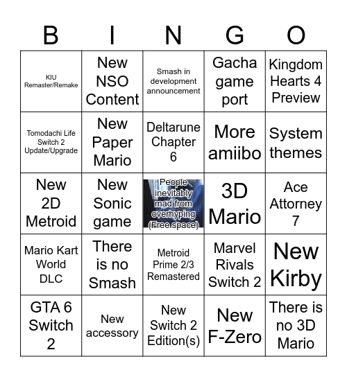 Casey's September 2026 Direct Bingo Card Bingo Card