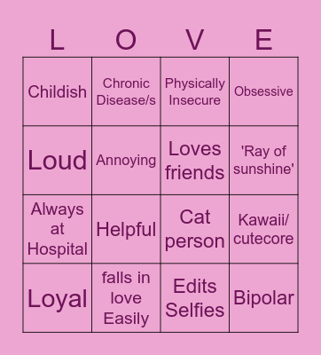 Ppuri kinnie bingo Card