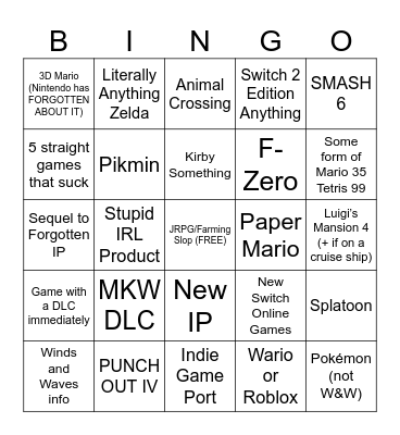 PUNCH OUT DIRECT 9.9.26 Bingo Card