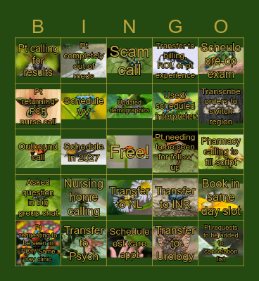 Bingo 9/10/2026 Bingo Card