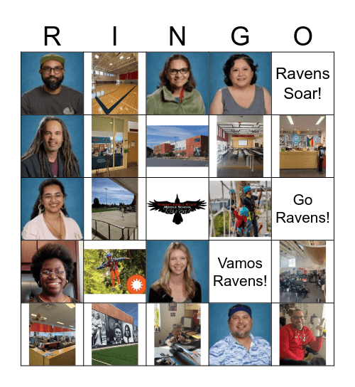 RINGO Bingo Card