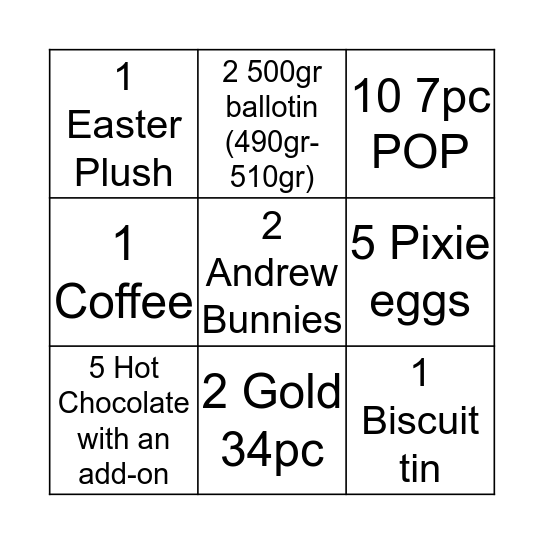 Lodovica Bingo Card