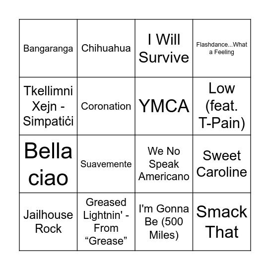 Boozey Bingo : Summer Edition RMA Bingo Card