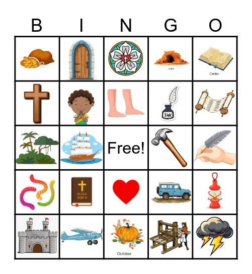 Sola Scriptura Bingo Card