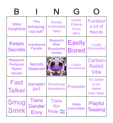 Jax Kin Bingo! Bingo Card