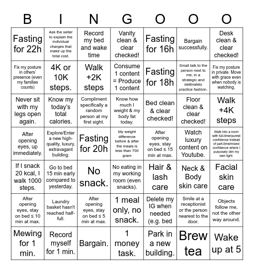 Sep 11, 2026 Bingo Card