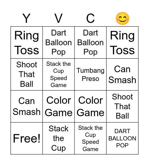 YVC 2026 - Toxicology Fair Bingo Card