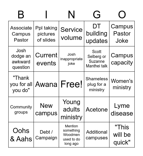 LAUNCH BINGO 2026 Bingo Card