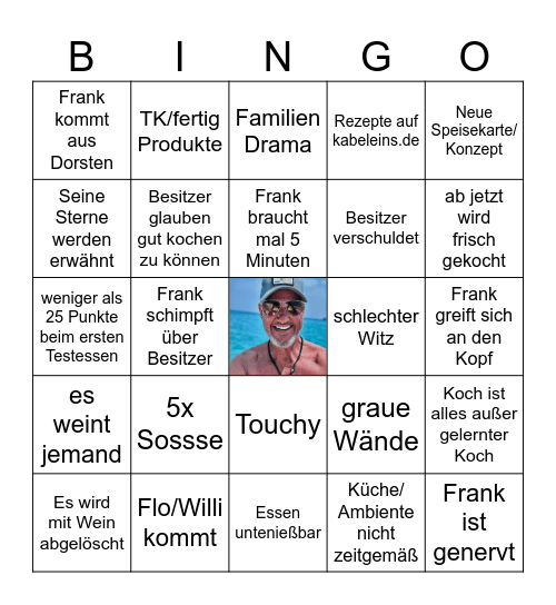 Harzertreff Rosin Bingo Card