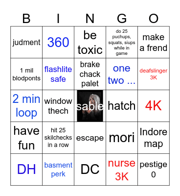 250 Bingo Card