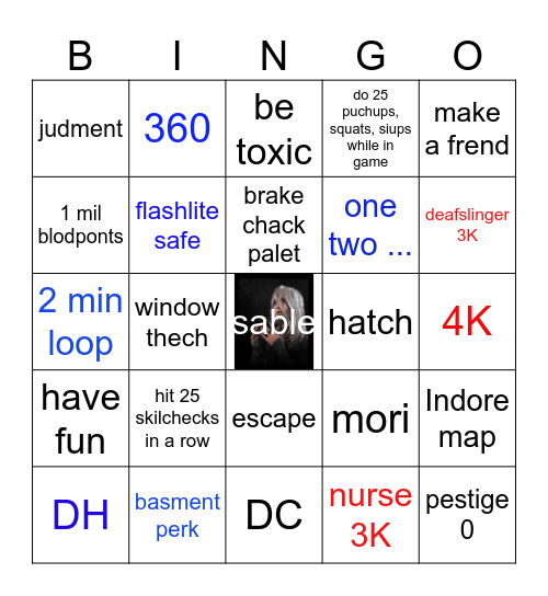 250 Bingo Card