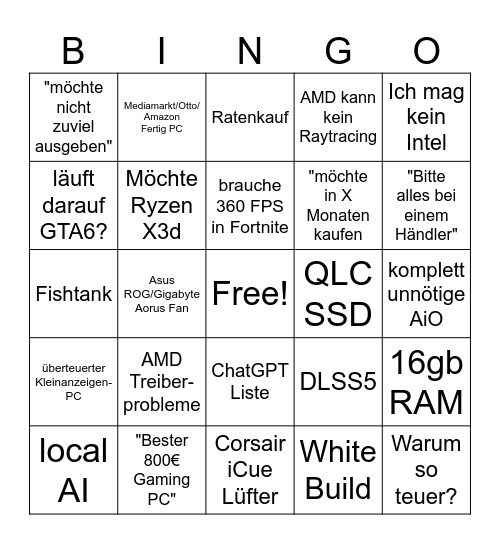 HWD Discord Bingo Card