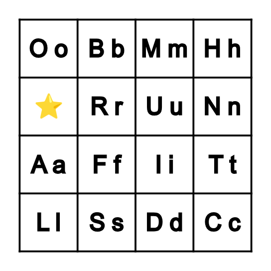 K2178 Open Class Bingo！ Bingo Card