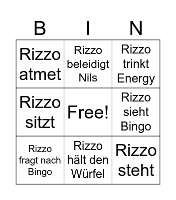 Generals vs Invaders Bingo Card