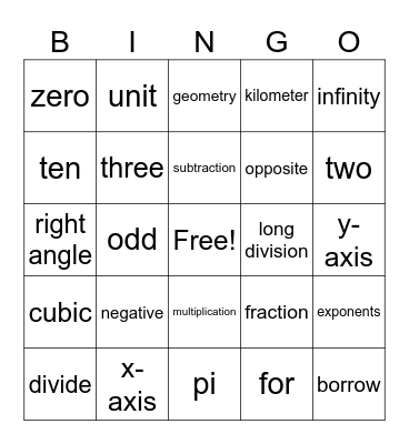 Alphabet Soup Bingo Card