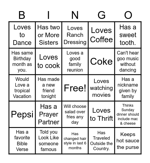 LTC Moo Moo Night BINGO Card