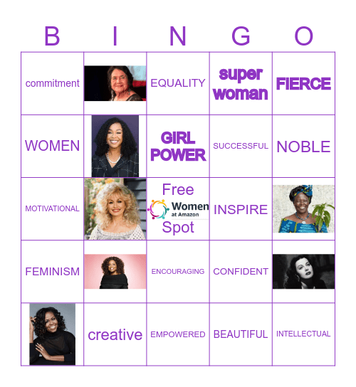 WOMEN EMPOWERMENT Bingo Card