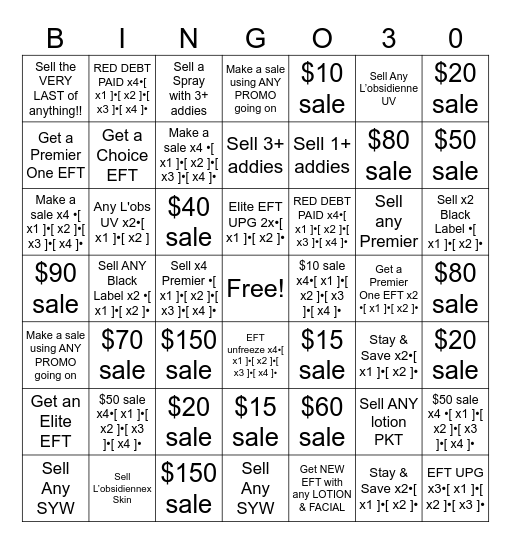 🧡👻🎃OCTOBER BINGO🎃👻🖤 Bingo Card