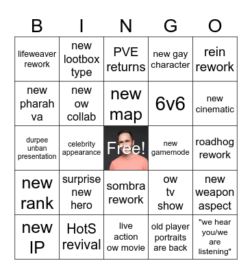 blizzcon 2026 Bingo Card