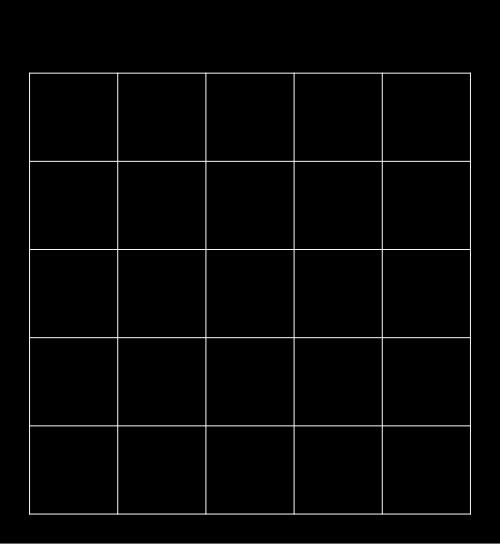 LFG Bingo Card