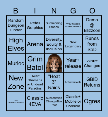 BLIZZCON BINGO Card