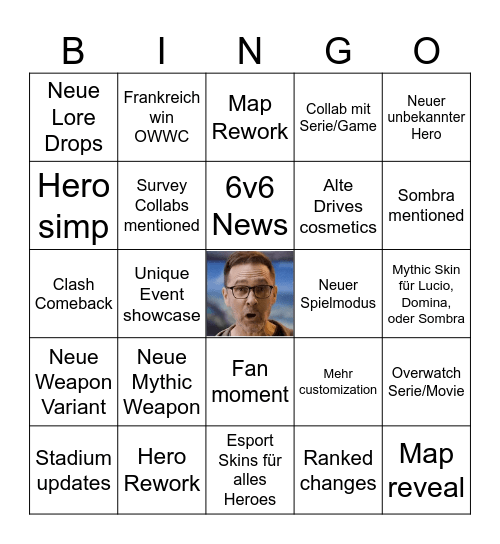 BlizzCon 2026 Bingo Card
