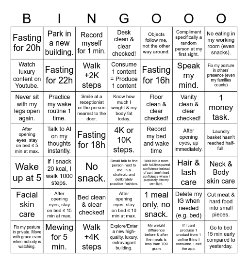 Sep 12, 2026 Bingo Card