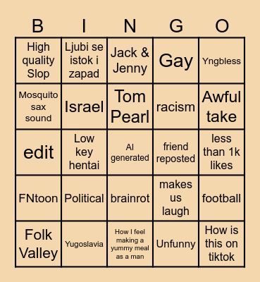 Ultimate super duper Sheldon Cooper Adrian fyp tiktok Bingo Card