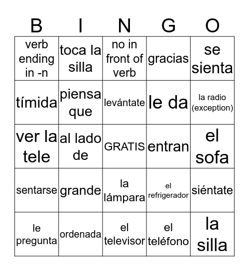 La Loteria 2-1 Bingo Card