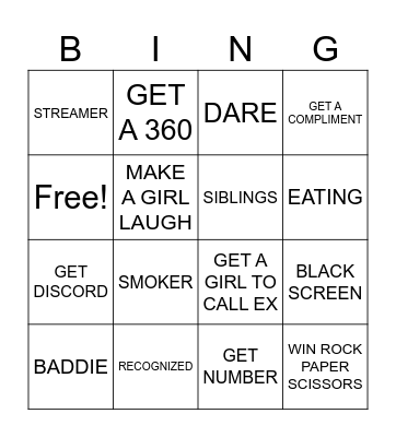 Monkey Bingo Card