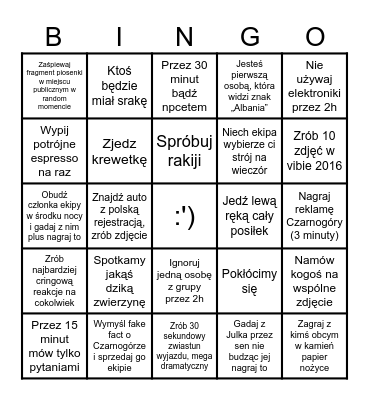 Bingo1 Bingo Card