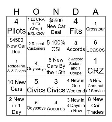 Summer Heat!!!  (June & July) Bingo Card