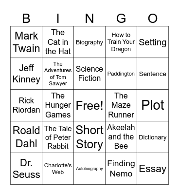 LIT-BINGO Card