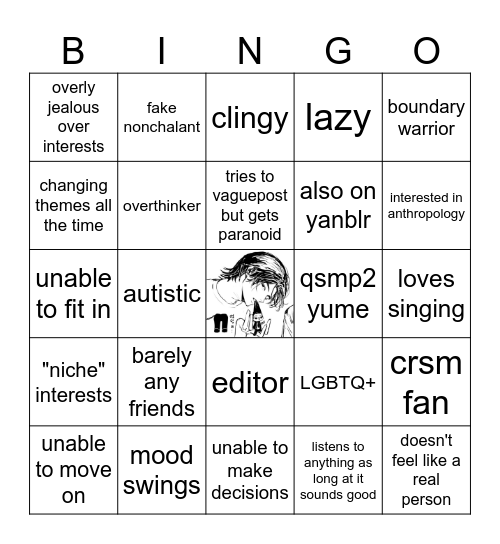 mimi bingo Card