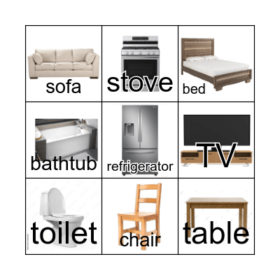 HOME BINGO Card