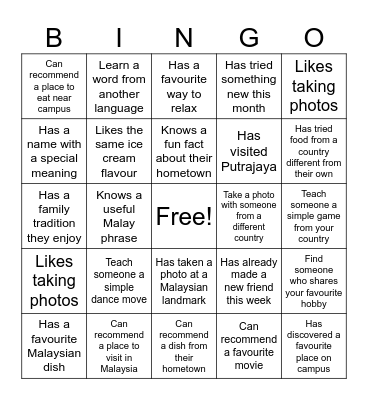 ISWW Bingo Card