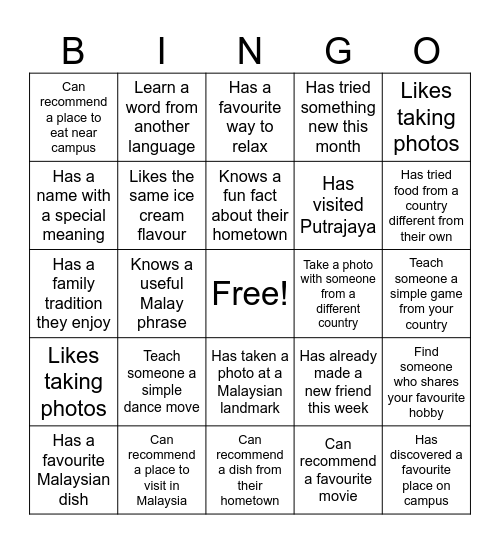 ISWW Bingo Card