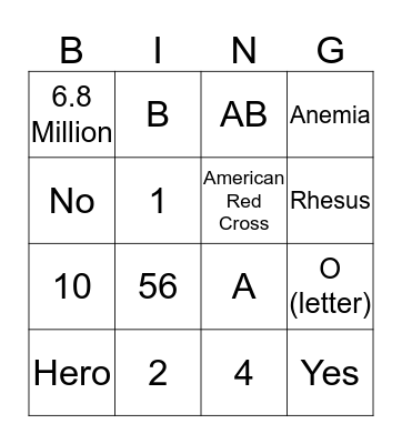 YOU'RE SOMEBODY'S TYPE Bingo Card