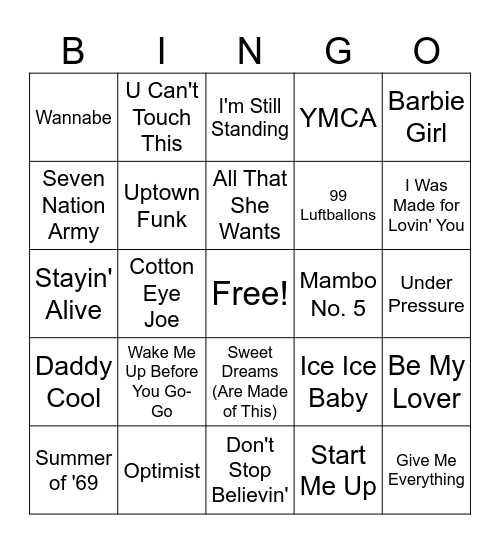 Fredensborg Invitational Bingo Card